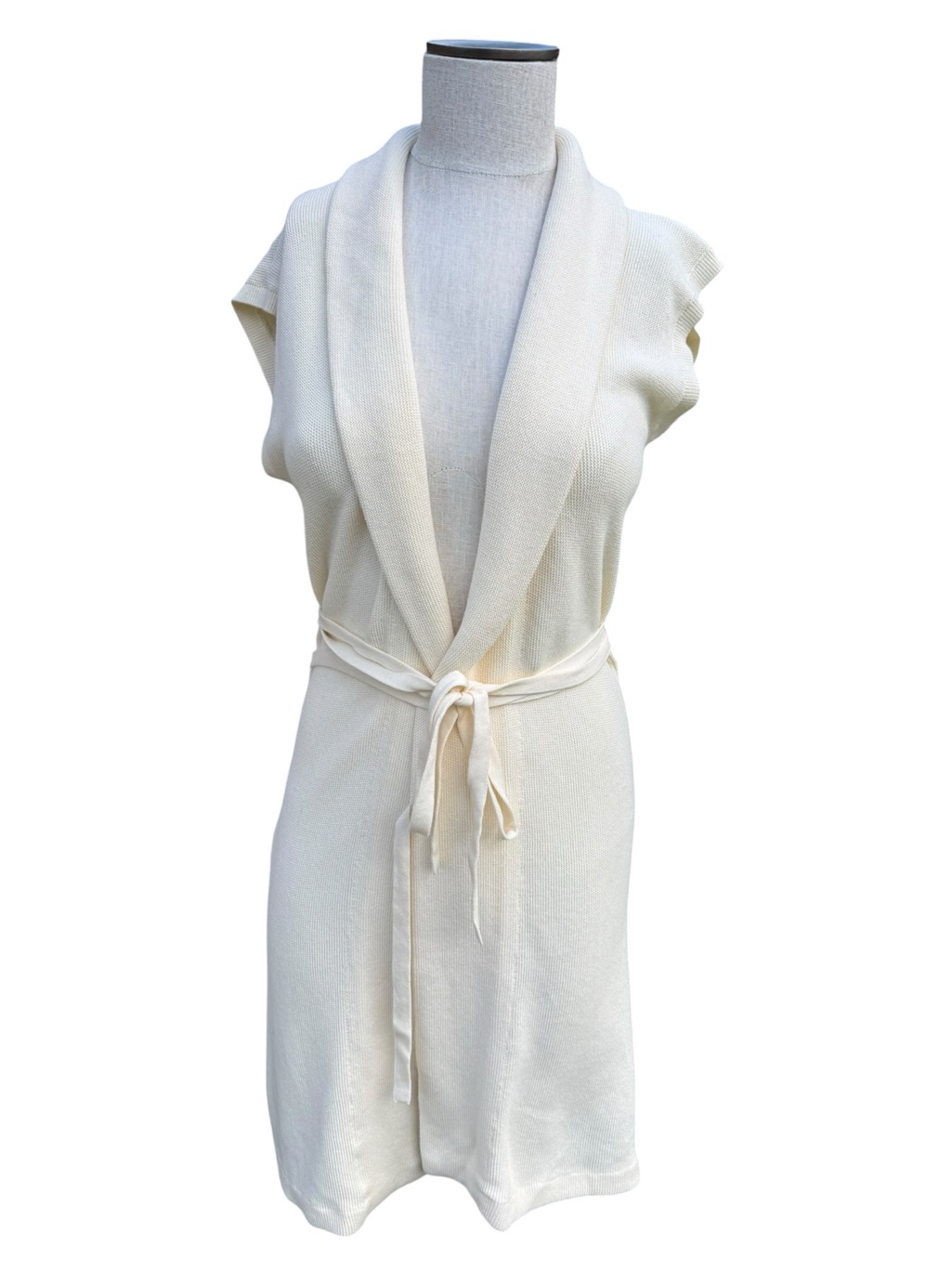 Sleeveless Ivory Alex Wrap Dress Size 1 — image 4 of 7
